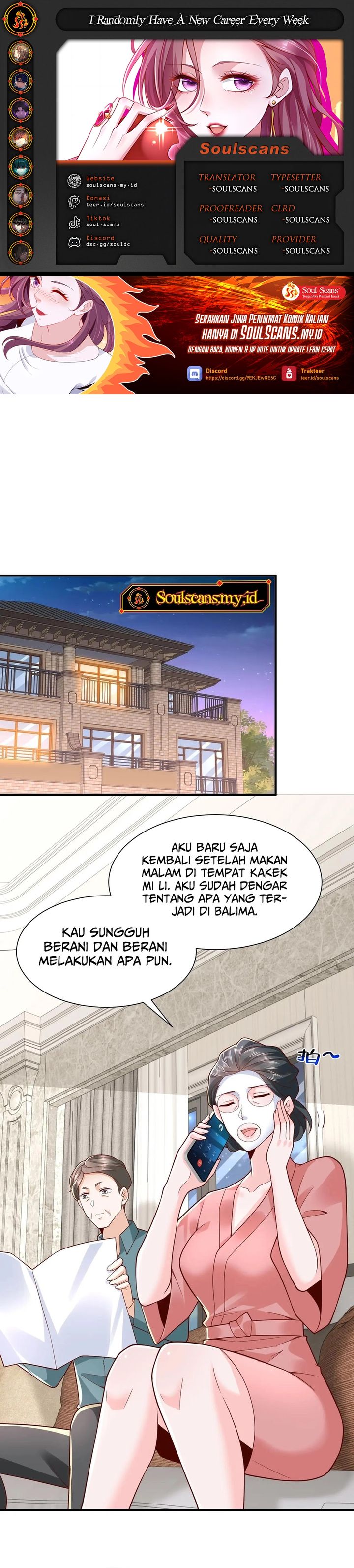 I Randomly Have A New Career Every Week Chapter 789 Bahasa Indonesia