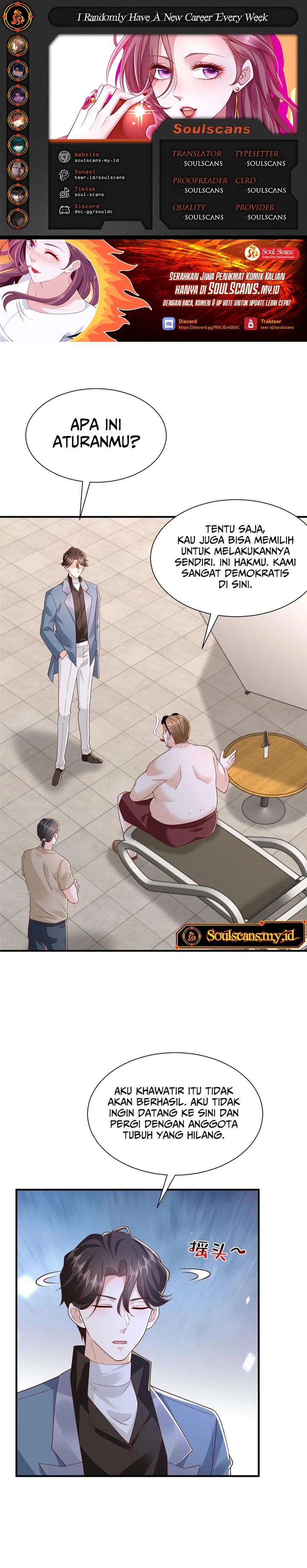 I Randomly Have A New Career Every Week Chapter 791 Bahasa Indonesia