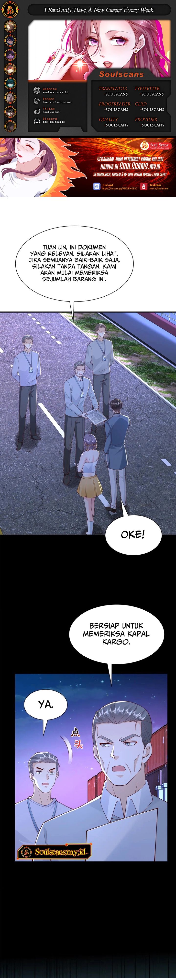 I Randomly Have A New Career Every Week Chapter 795 Bahasa Indonesia