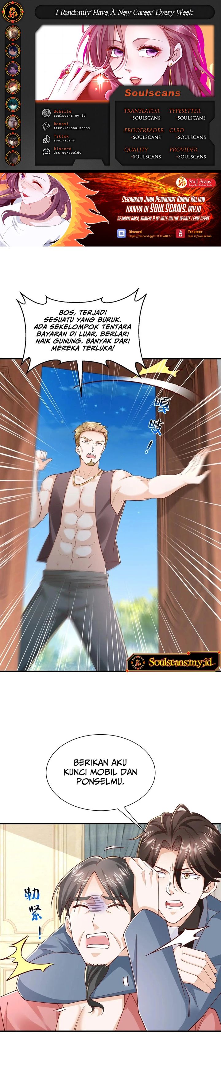 I Randomly Have A New Career Every Week Chapter 801 Bahasa Indonesia