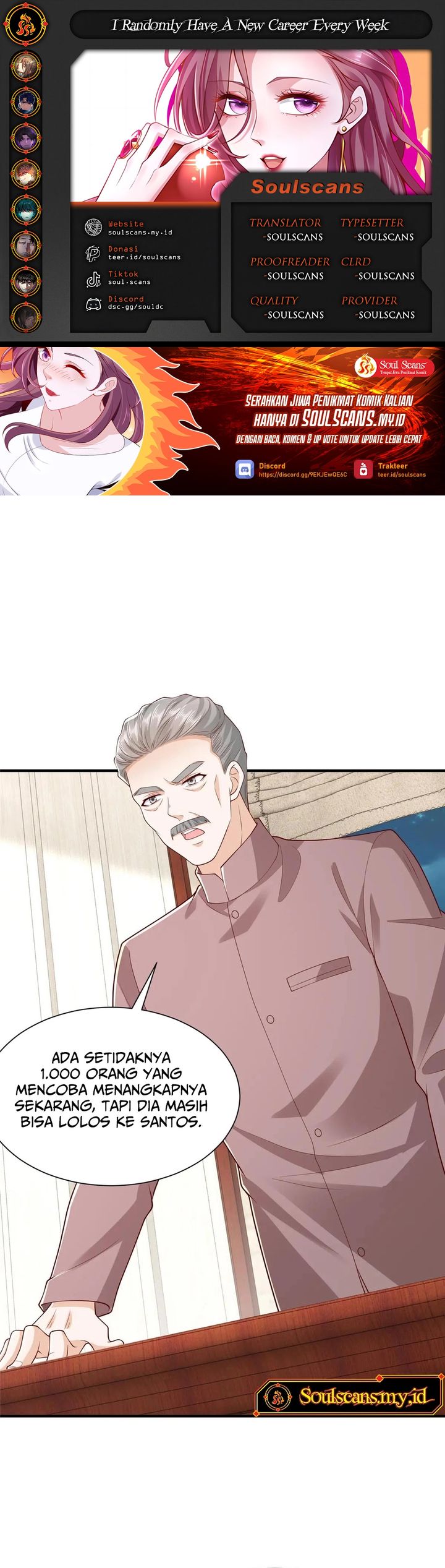 I Randomly Have A New Career Every Week Chapter 809 Bahasa Indonesia