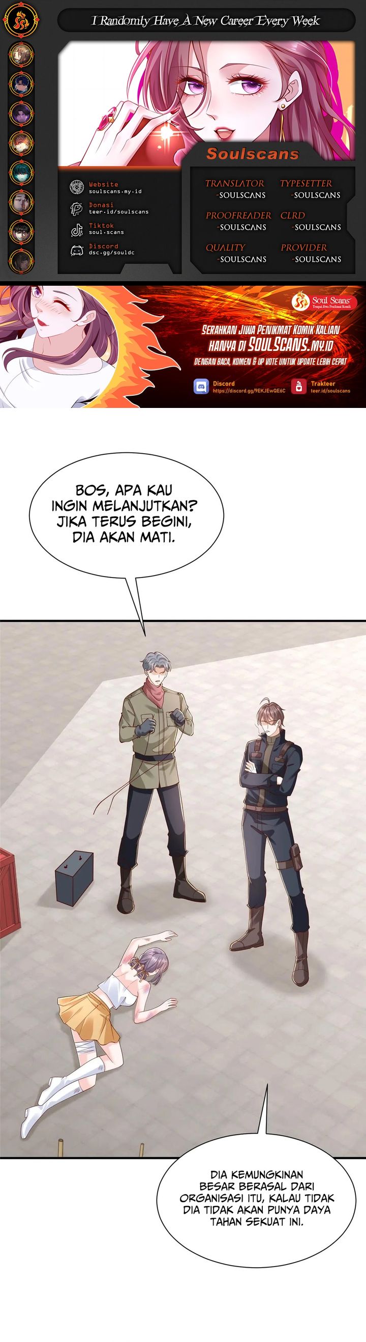 I Randomly Have A New Career Every Week Chapter 811 Bahasa Indonesia