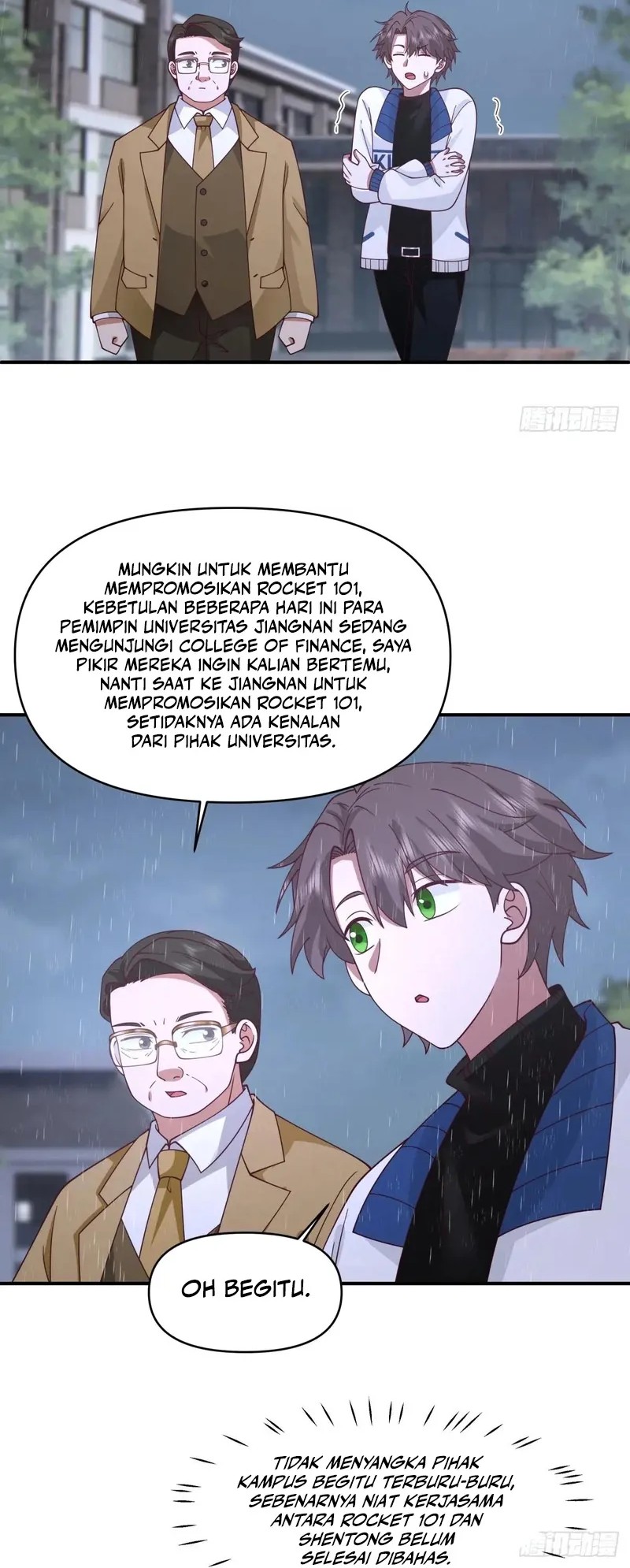 I Really Don’t Want to Be Reborn Chapter 252 Bahasa Indonesia