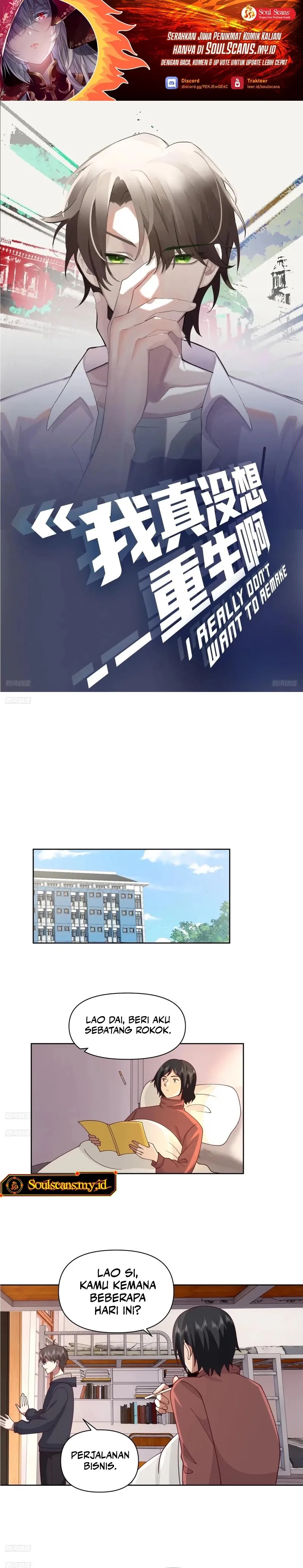 I Really Don’t Want to Be Reborn Chapter 264 Bahasa Indonesia