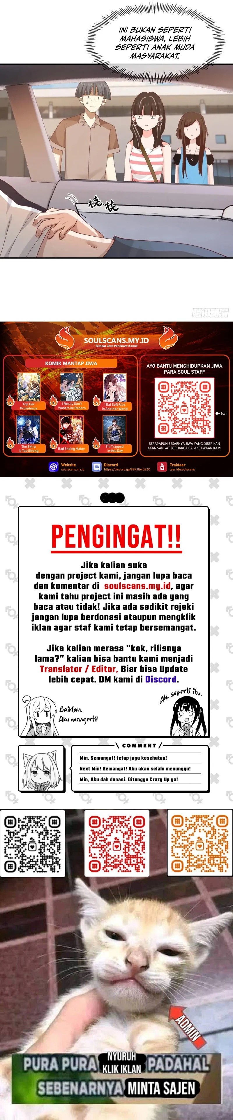 I Really Don’t Want to Be Reborn Chapter 304 Bahasa Indonesia