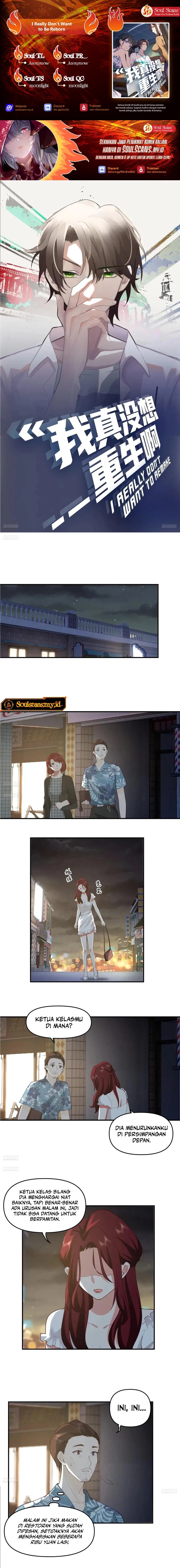 I Really Don’t Want to Be Reborn Chapter 308 Bahasa Indonesia