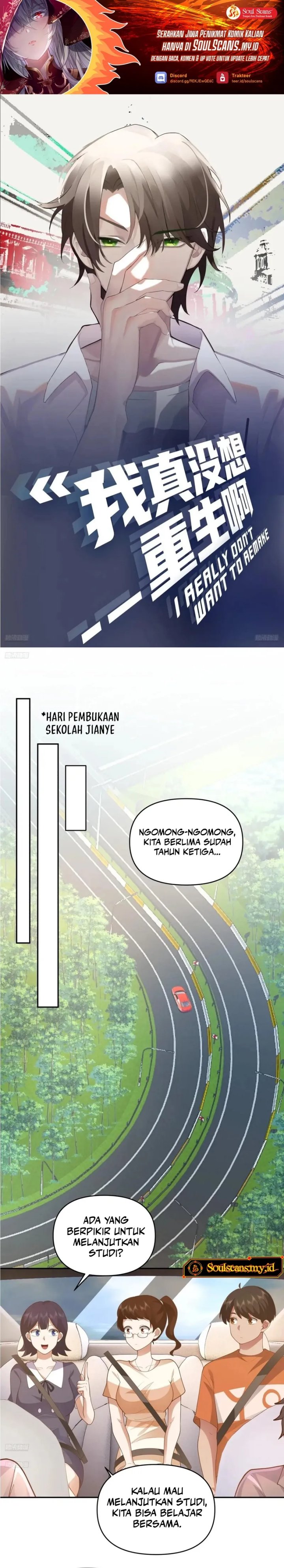 I Really Don’t Want to Be Reborn Chapter 314 Bahasa Indonesia