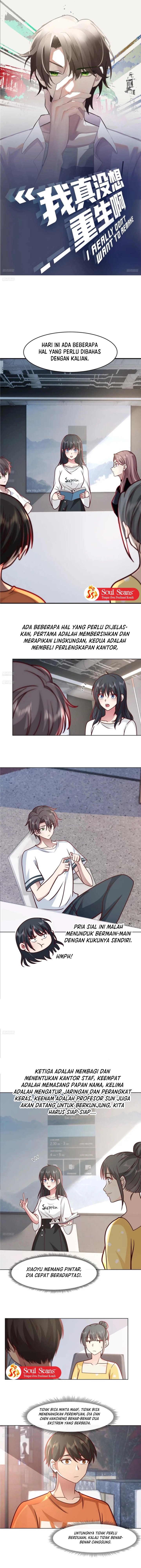 I Really Don’t Want to Be Reborn Chapter 380 Bahasa Indonesia