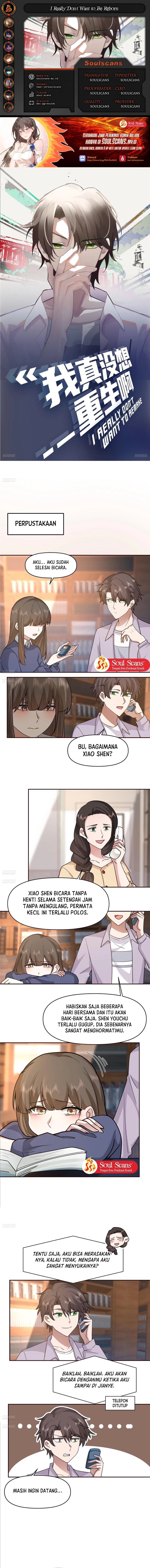 I Really Don’t Want to Be Reborn Chapter 390 Bahasa Indonesia