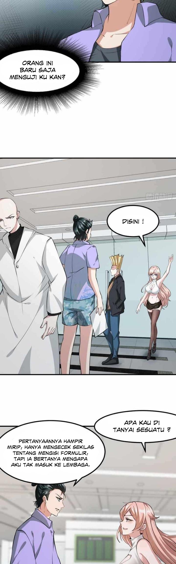 I Really Don’t Want to Be the First Chapter 22 Bahasa Indonesia