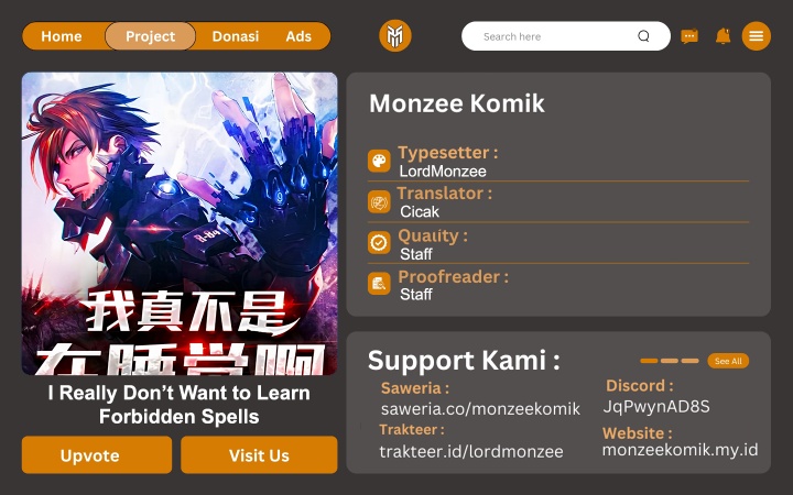 I Really Don’t Want to Learn Forbidden Spells Chapter 95 Bahasa Indonesia