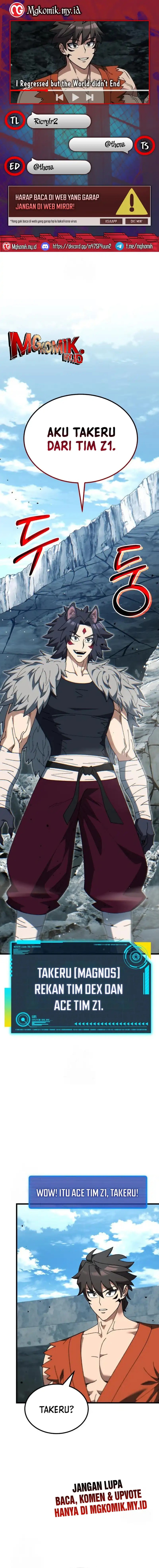 I Regressed, but the World didn’t End Chapter 041 Bahasa Indonesia