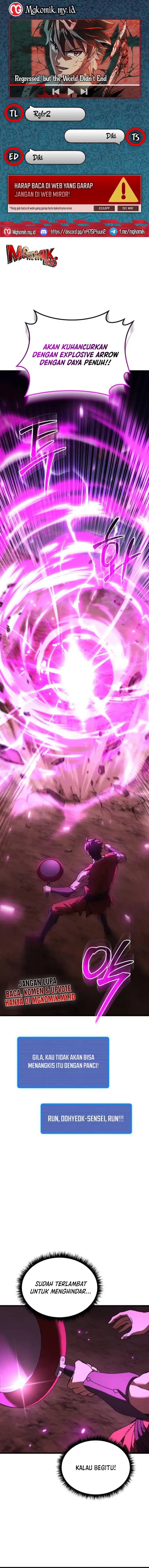I Regressed, but the World didn’t End Chapter 43 Bahasa Indonesia
