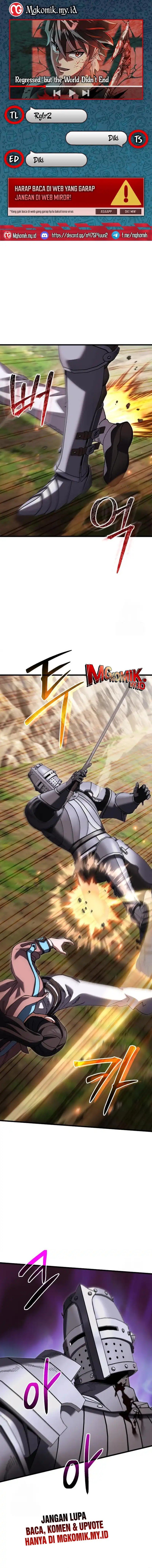 I Regressed, but the World didn’t End Chapter 45 Bahasa Indonesia