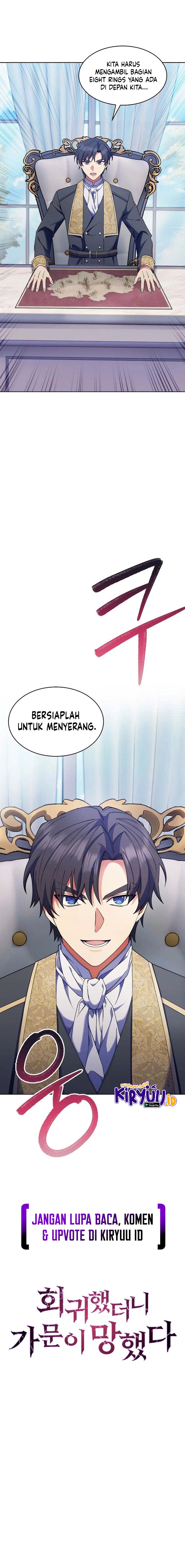 I Regressed to My Ruined Family Chapter 20 Bahasa Indonesia
