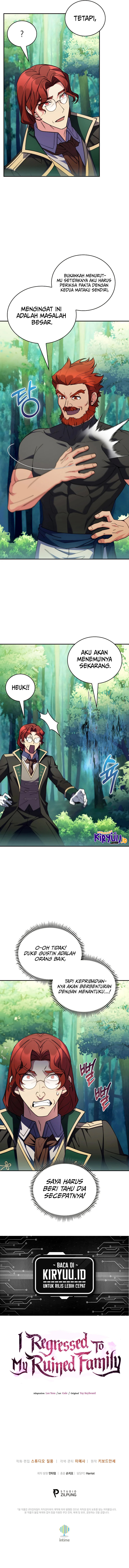 I Regressed to My Ruined Family Chapter 76 Bahasa Indonesia