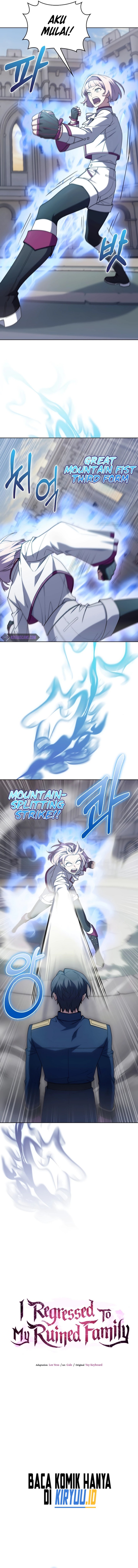 I Regressed to My Ruined Family Chapter 81 Bahasa Indonesia