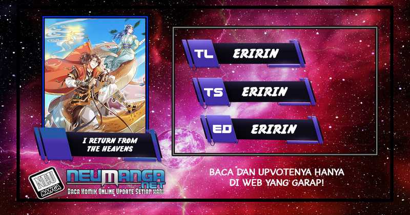 I Return From The Heavens (Return From Heaven) chapter 13