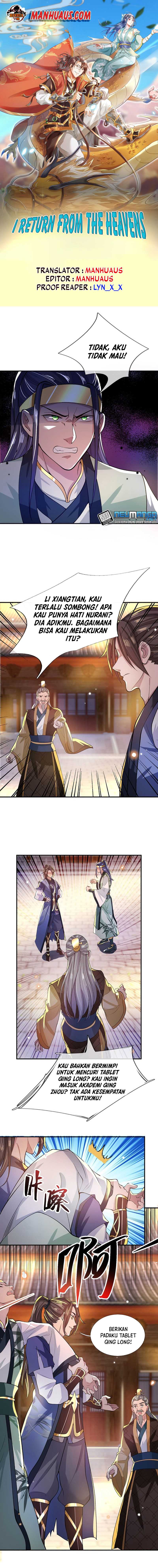 I Return From The Heavens (Return From Heaven) chapter 13