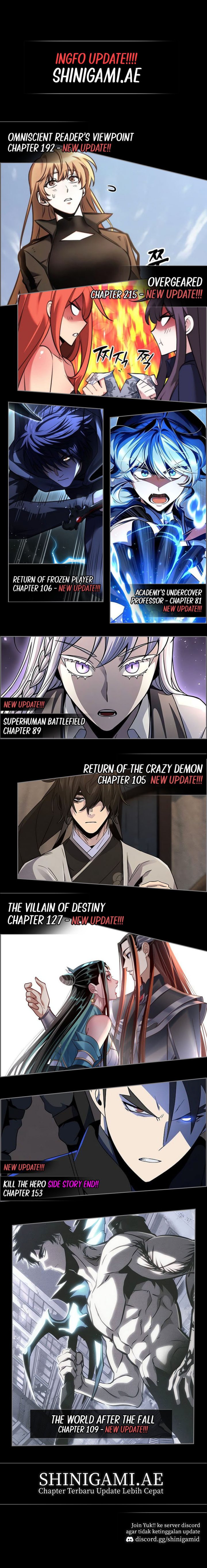 I Returned As An FFF-Class Witch Doctor Chapter 58 Bahasa Indonesia