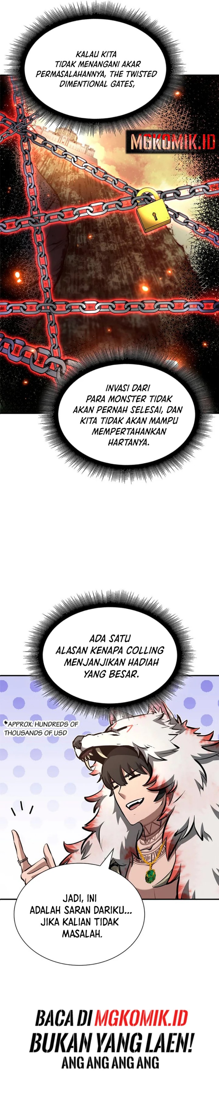 I Returned As An FFF-Class Witch Doctor Chapter 74 Bahasa Indonesia