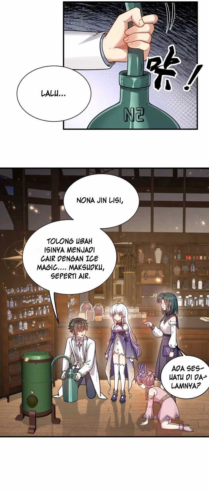 I Said l’d Do Science Popularization, But All My Fans Are Witches? Chapter 07 Bahasa Indonesia