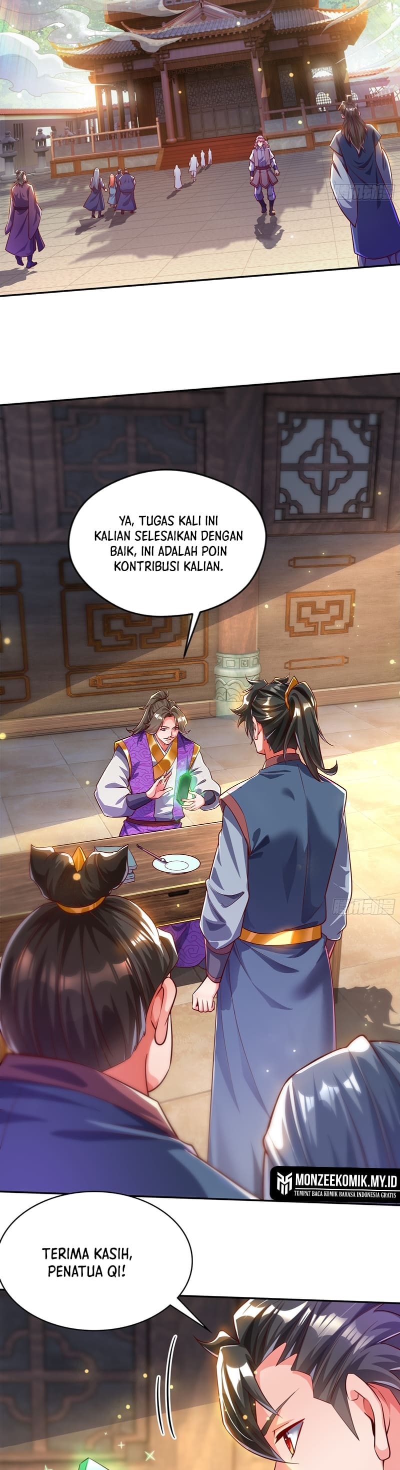 I Scared the Divine Lord as I handed over the Ancient Immortal Pill chapter 35