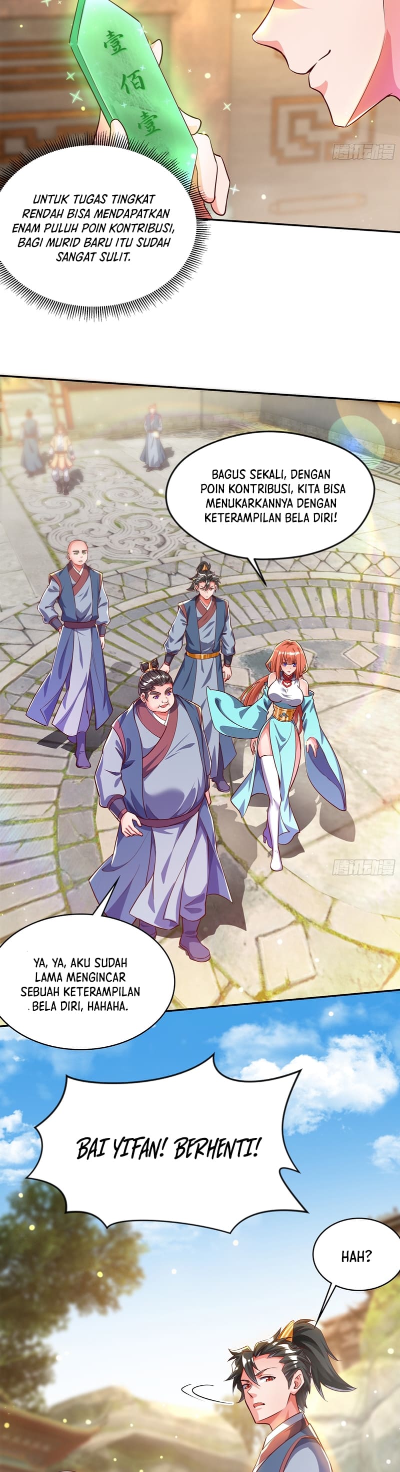 I Scared the Divine Lord as I handed over the Ancient Immortal Pill chapter 35