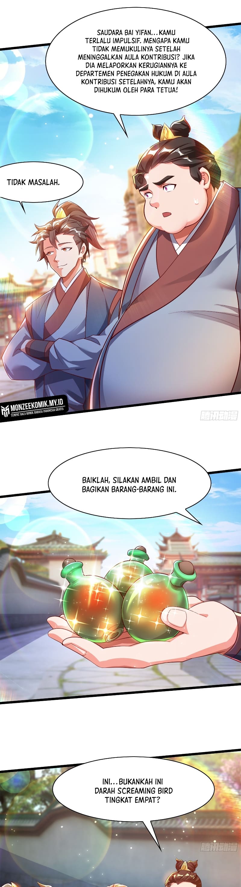 I Scared the Divine Lord as I handed over the Ancient Immortal Pill chapter 35