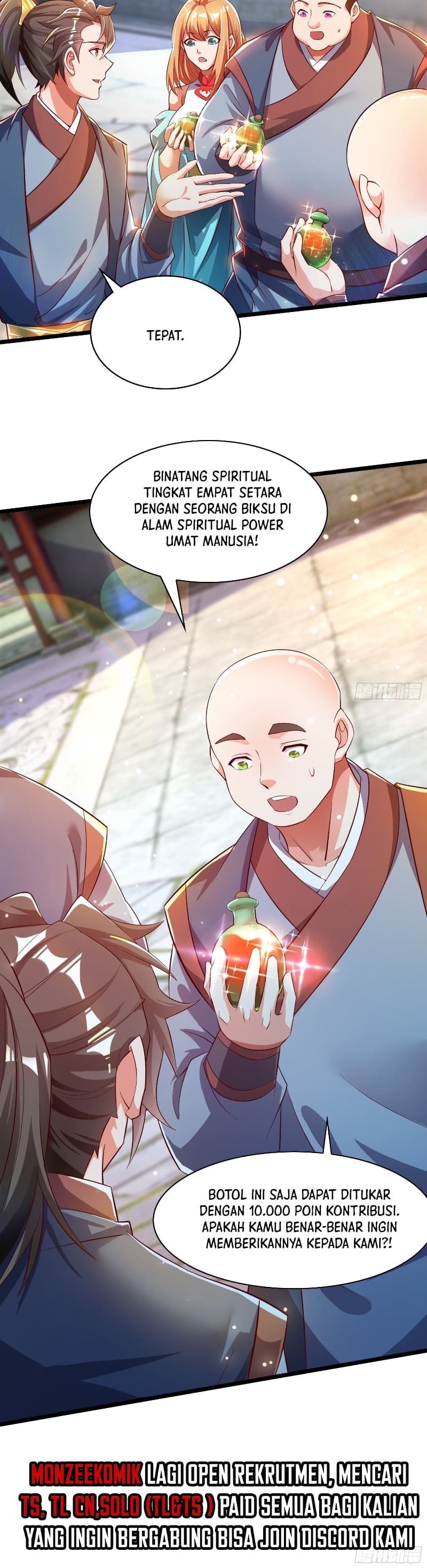 I Scared the Divine Lord as I handed over the Ancient Immortal Pill chapter 35