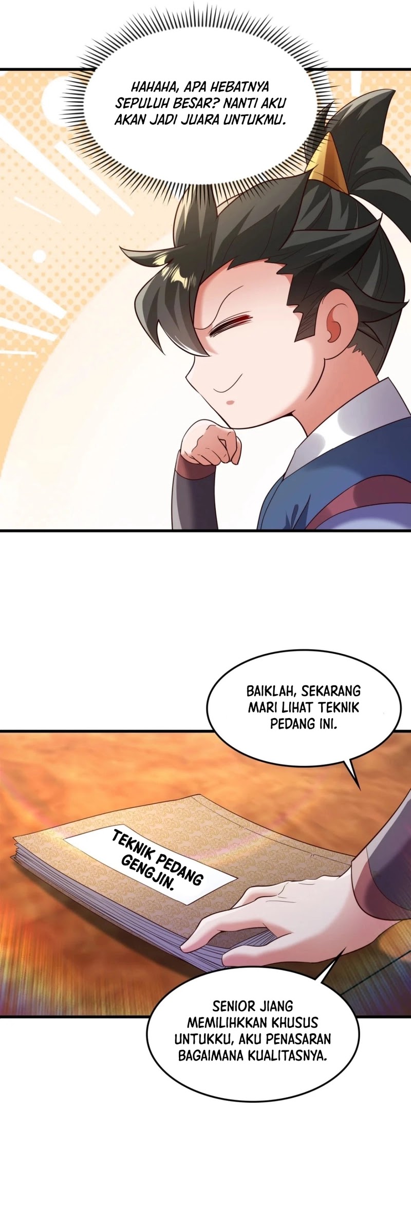 I Scared the Divine Lord as I handed over the Ancient Immortal Pill chapter 71
