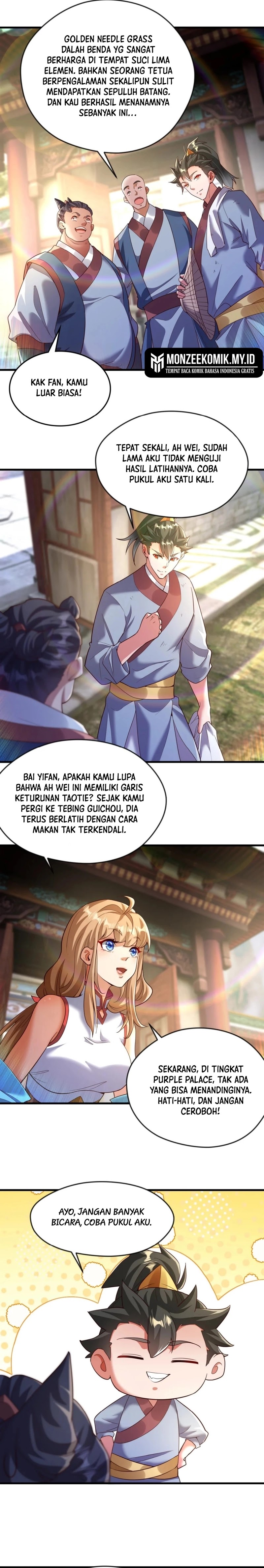 I Scared the Divine Lord as I handed over the Ancient Immortal Pill chapter 71