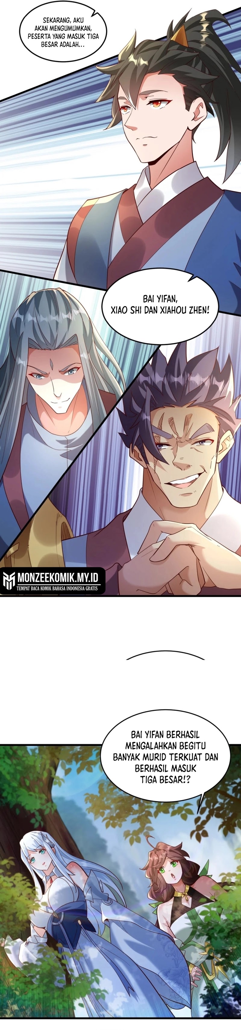 I Scared the Divine Lord as I handed over the Ancient Immortal Pill Chapter 75 Bahasa Indonesia