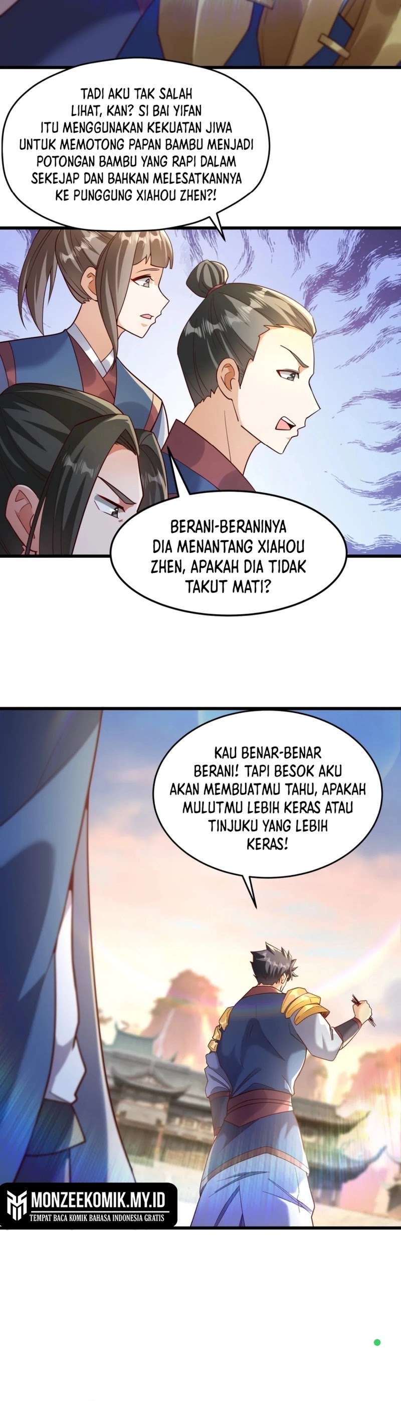 I Scared the Divine Lord as I handed over the Ancient Immortal Pill Chapter 75 Bahasa Indonesia