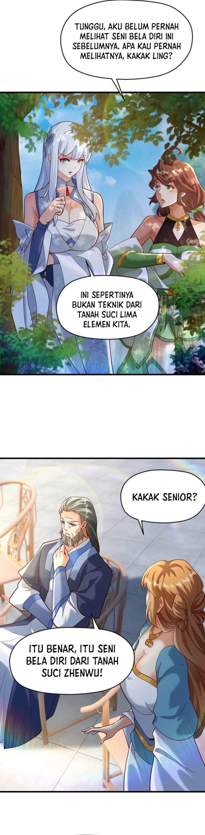 I Scared the Divine Lord as I handed over the Ancient Immortal Pill Chapter 78 Bahasa Indonesia