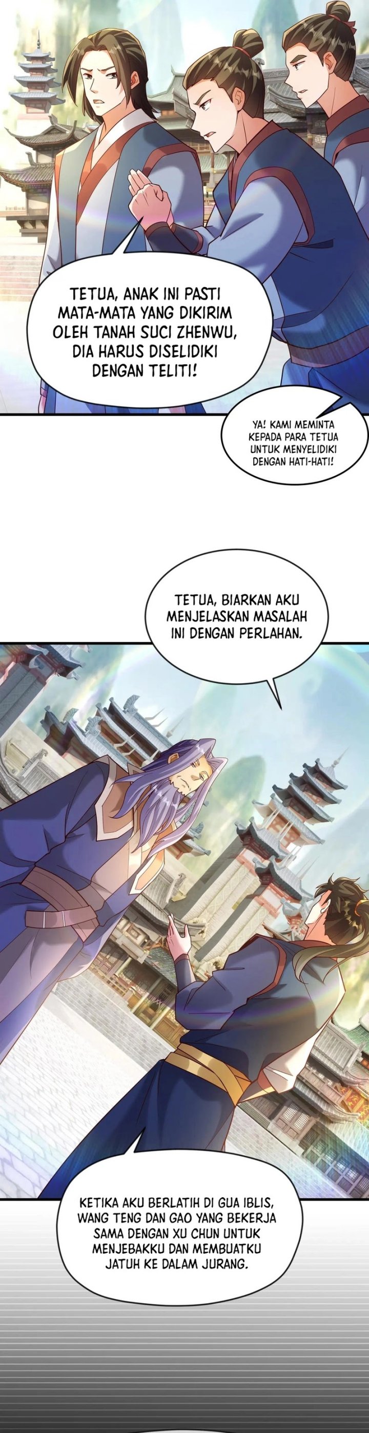 I Scared the Divine Lord as I handed over the Ancient Immortal Pill Chapter 78 Bahasa Indonesia