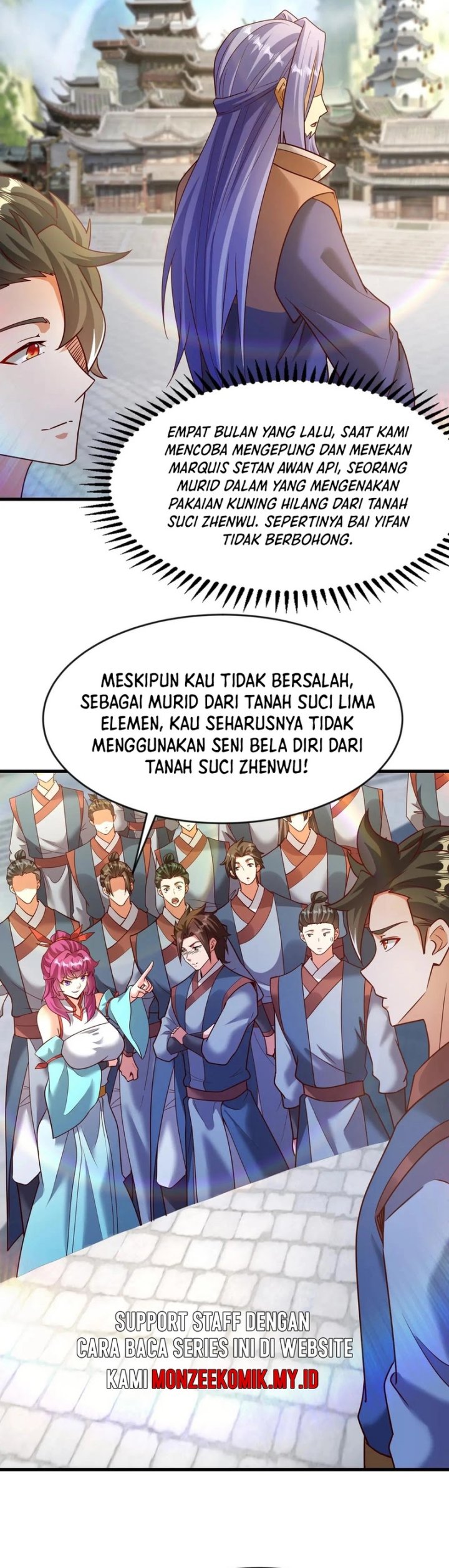 I Scared the Divine Lord as I handed over the Ancient Immortal Pill Chapter 78 Bahasa Indonesia