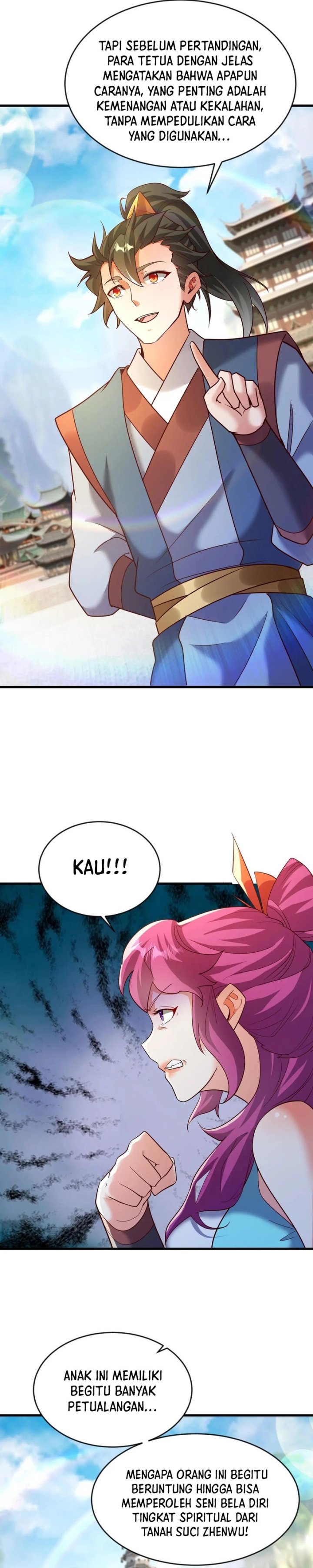 I Scared the Divine Lord as I handed over the Ancient Immortal Pill Chapter 78 Bahasa Indonesia