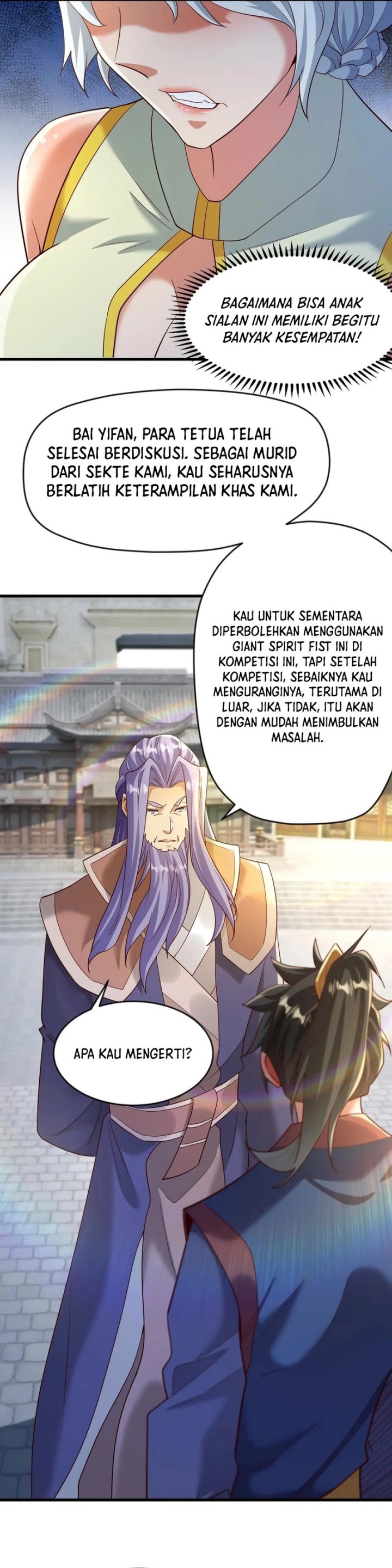 I Scared the Divine Lord as I handed over the Ancient Immortal Pill Chapter 78 Bahasa Indonesia