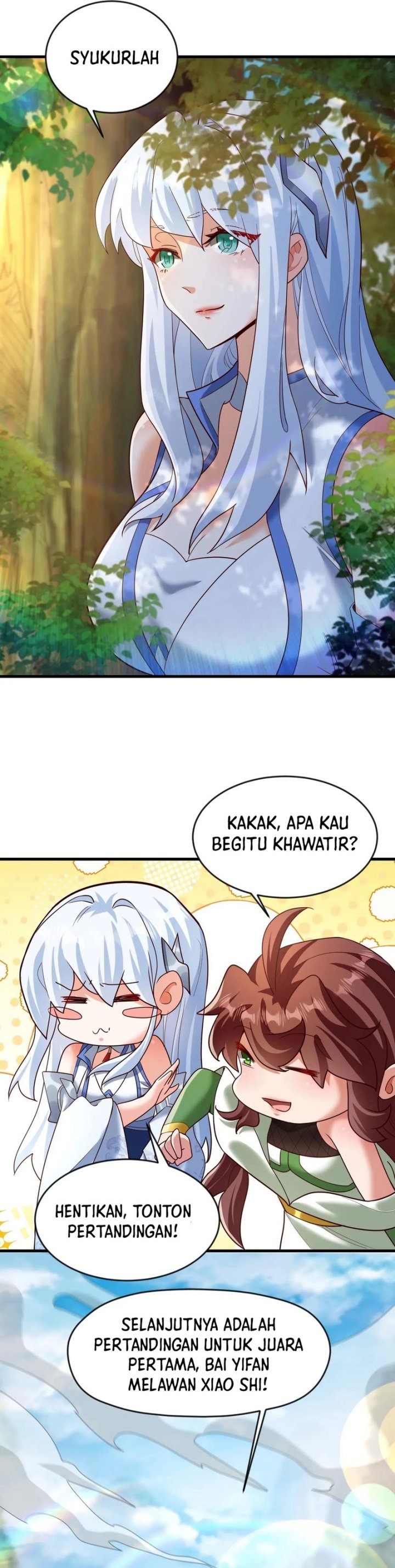 I Scared the Divine Lord as I handed over the Ancient Immortal Pill Chapter 78 Bahasa Indonesia