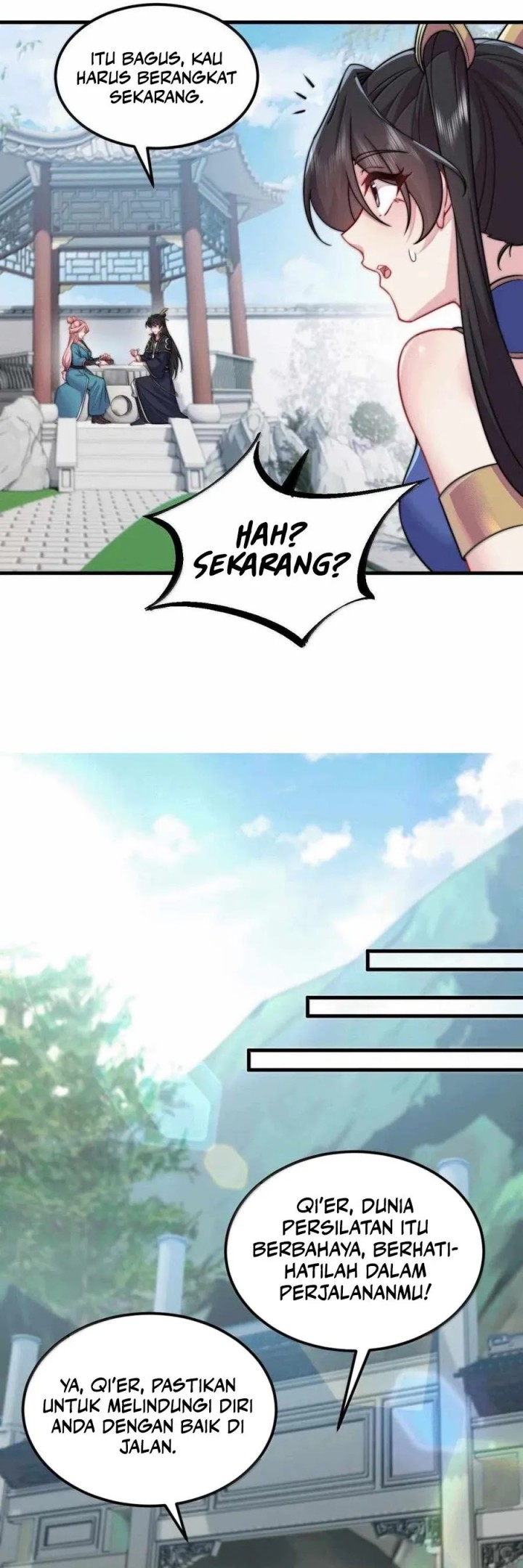 I, The Invincible Villain Master With My Apprentices Chapter 118 Bahasa Indonesia