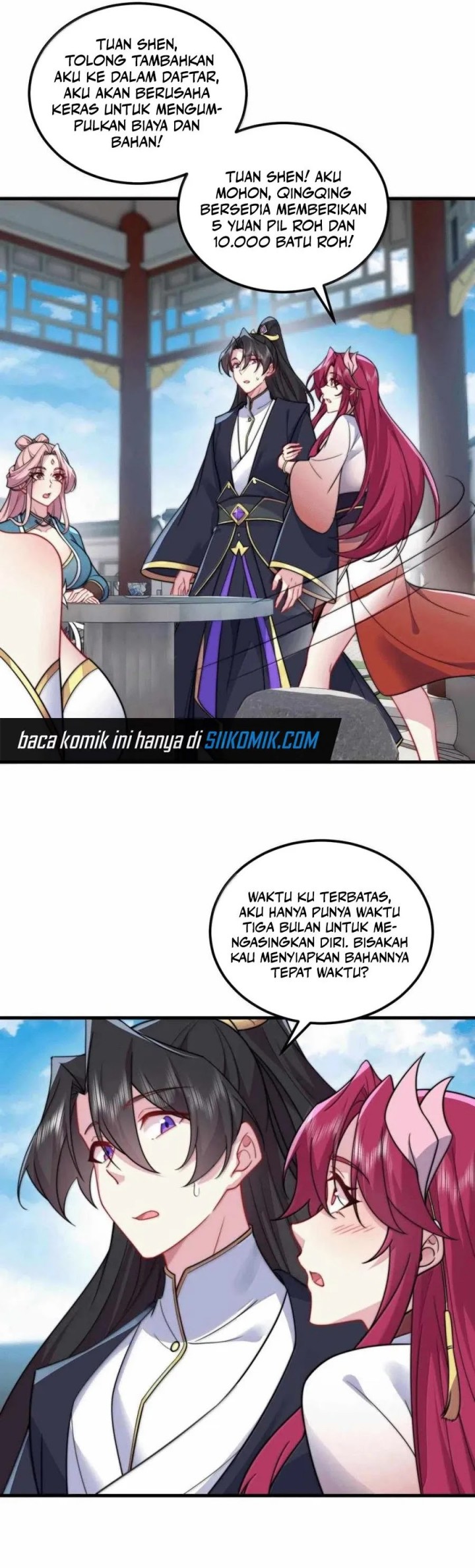 I, The Invincible Villain Master With My Apprentices Chapter 118 Bahasa Indonesia