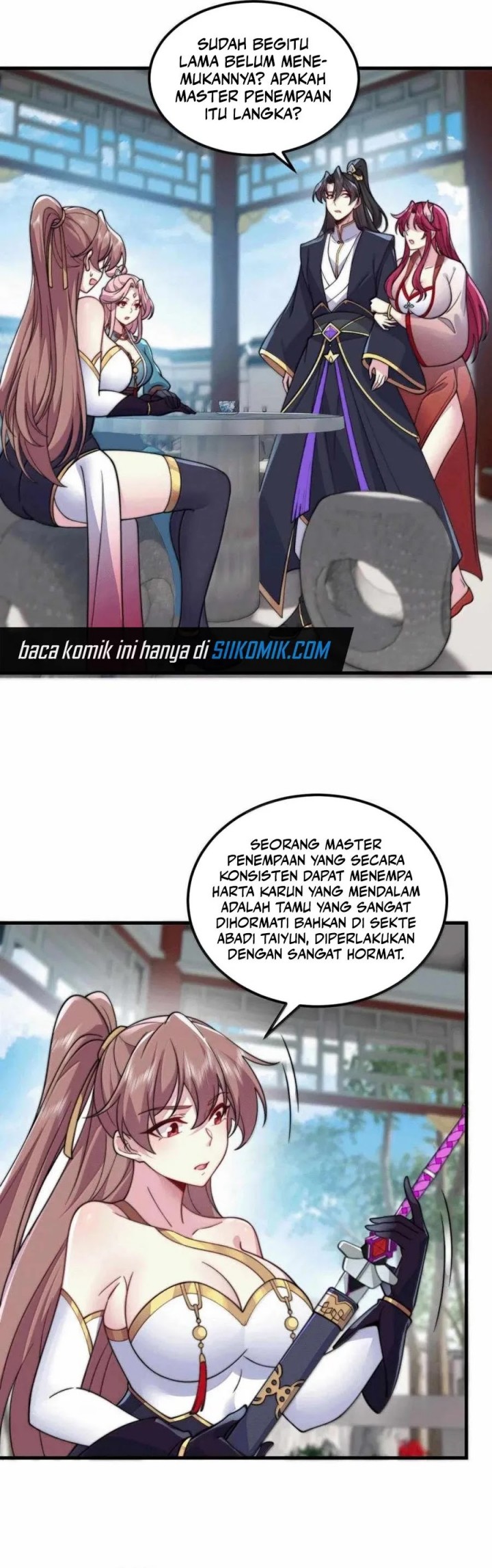 I, The Invincible Villain Master With My Apprentices Chapter 118 Bahasa Indonesia
