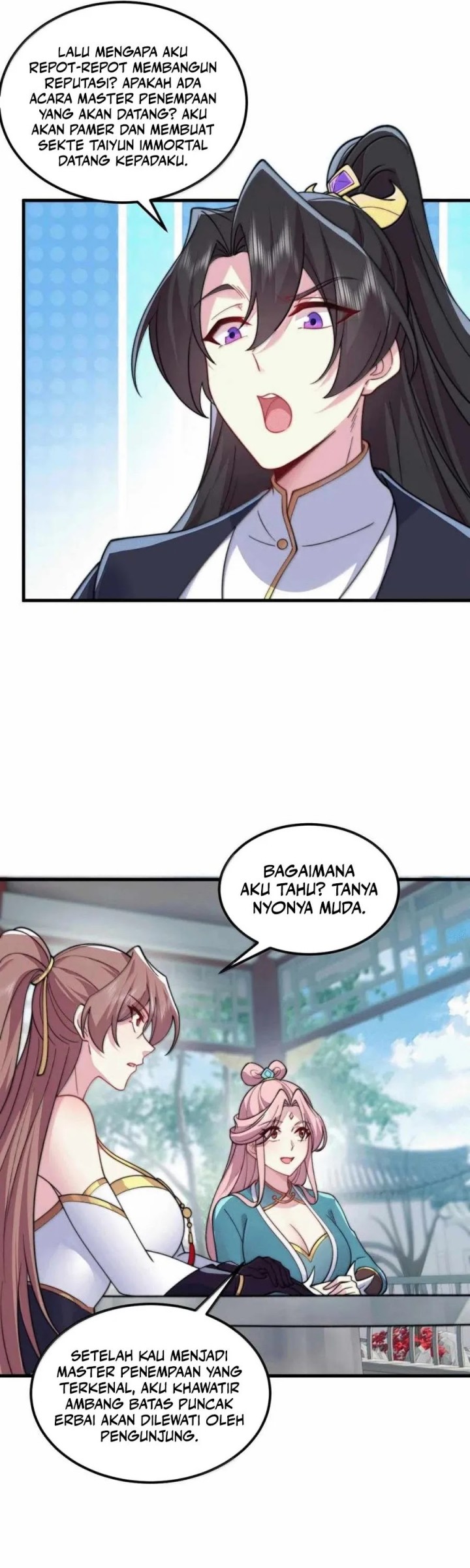 I, The Invincible Villain Master With My Apprentices Chapter 118 Bahasa Indonesia