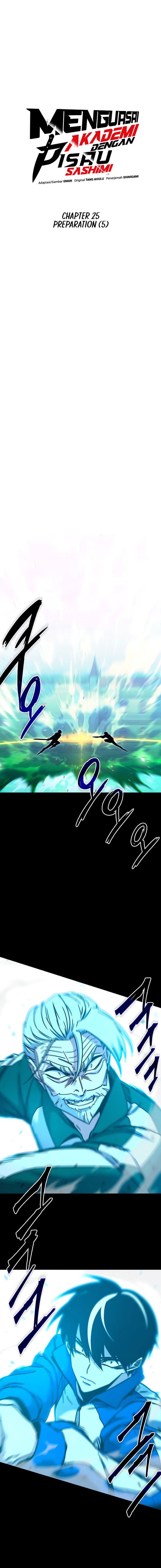 I Took over The Academy With a Single Sashimi Knife chapter 25