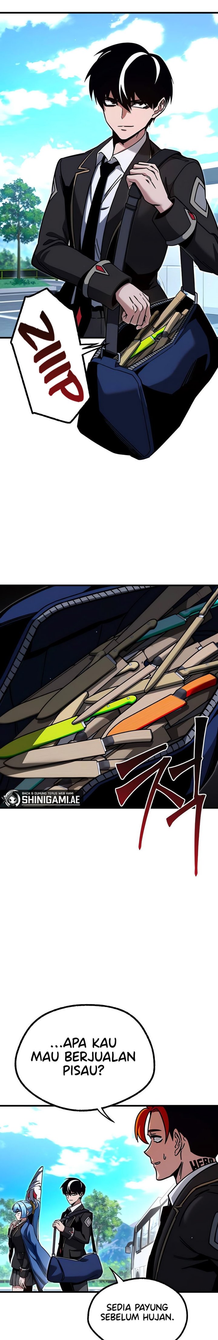 I Took over The Academy With a Single Sashimi Knife Chapter 29 Bahasa Indonesia