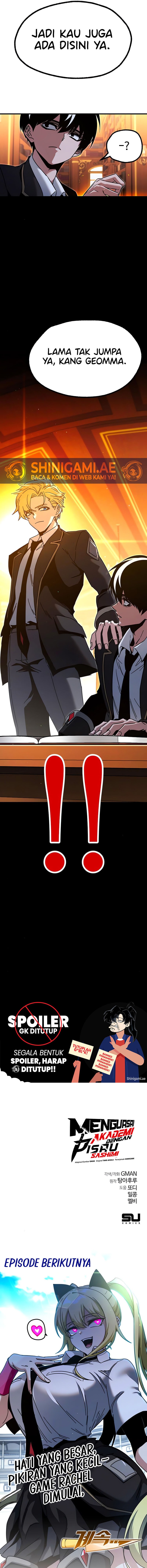 I Took over The Academy With a Single Sashimi Knife chapter 39