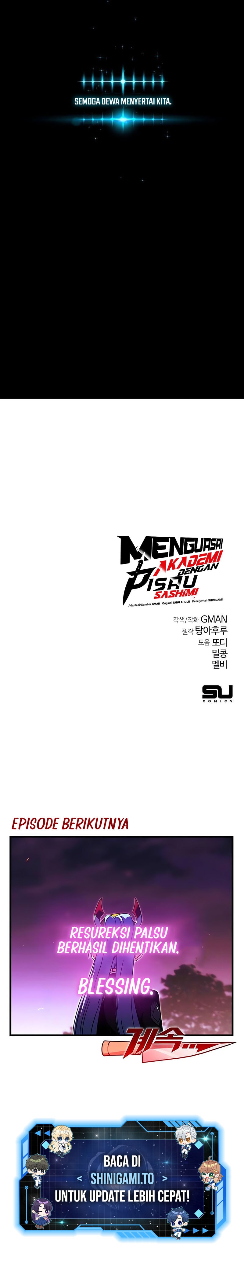 I Took over The Academy With a Single Sashimi Knife Chapter 47 Bahasa Indonesia