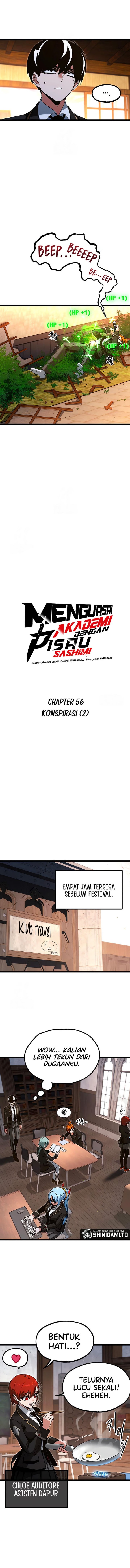 I Took over The Academy With a Single Sashimi Knife chapter 56