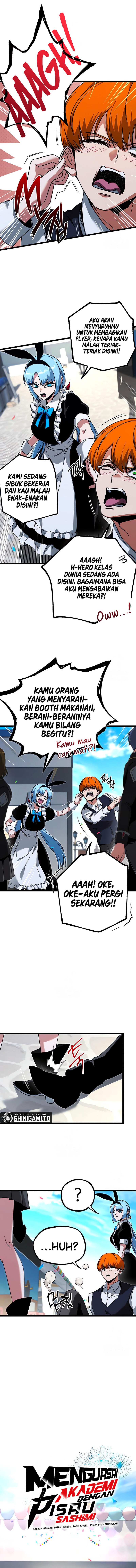I Took over The Academy With a Single Sashimi Knife Chapter 57 Bahasa Indonesia